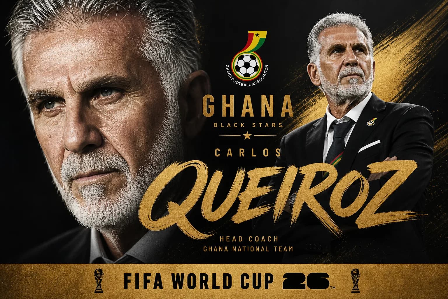 Carlos Queiroz — Ghana