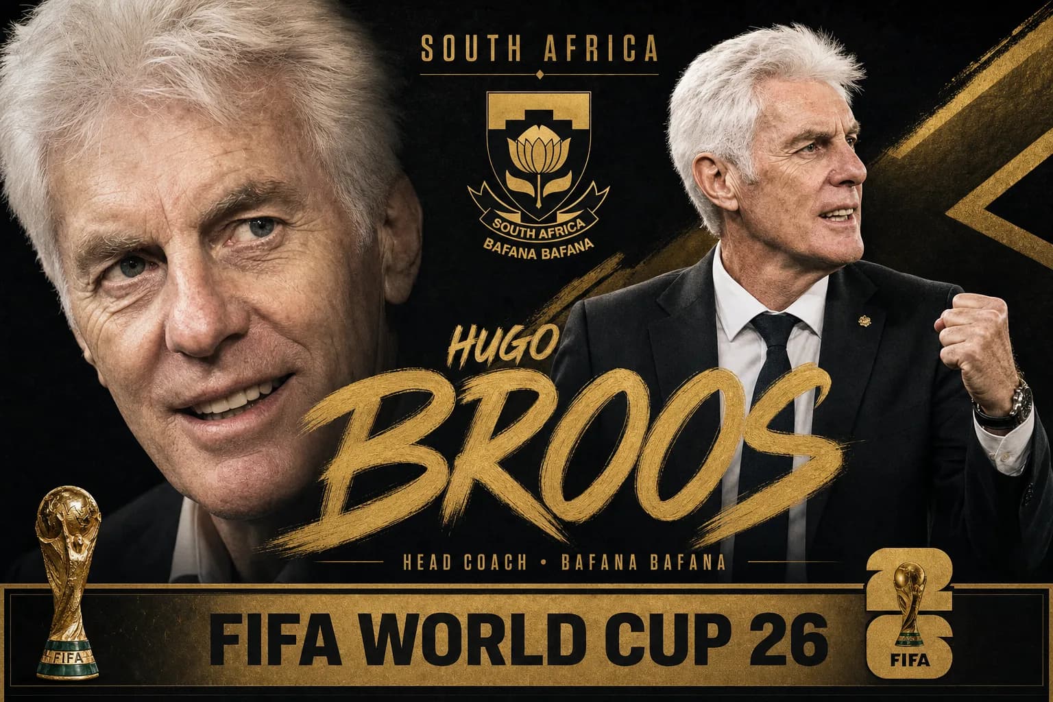 Hugo Broos — South Africa